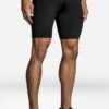 BROOKS SOURCE 9" SHORT TIGHT - Kurze Sporthose - Black -Brooks Verkaufsgeschäft 00360e6a73484dc1963aa571ca592391 1