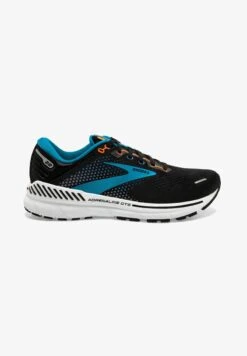 BROOKS ADRENALINE GTS 22 - Laufschuh Neutral - Black/blue/orange