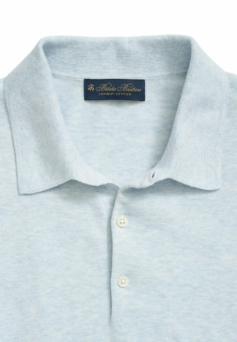 SUPIMA SHORT SLEEVE - Poloshirt - Light Blue 4 SUPIMA SHORT SLEEVE - Poloshirt - Light Blue – Bild 2