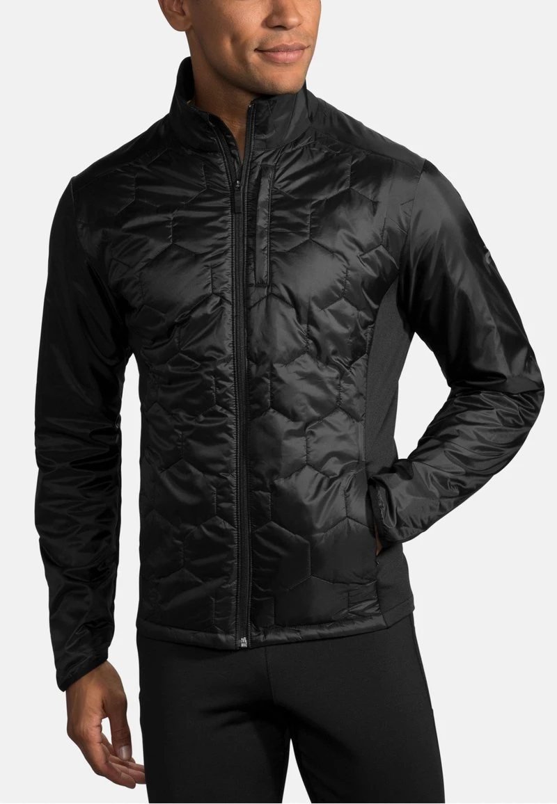 BROOKS Shield Hybrid Jacket 2.0 - Fleecejacke - Black 4 BROOKS Shield Hybrid Jacket 2.0 - Fleecejacke - Black – Bild 2