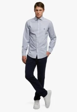 WASHED SUPIMA LOGO CREWNECK - T-Shirt Basic - White -Brooks Verkaufsgeschäft 0bd33d3ccfa6439b8db4449dc4203251