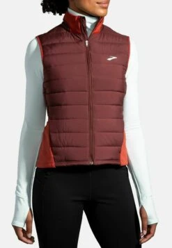BROOKS Shield Hybrid Vest 2.0 - Weste - Run Raisin Copper -Brooks Verkaufsgeschäft 10c61e4a4443434785d336198f4548bb 1