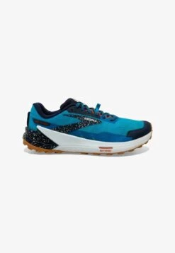 BROOKS CATAMOUNT 2 - Laufschuh Trail - Peacoat Atomic Blue Rooibos