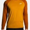 BROOKS ATMOSPHERE LONG SLEEVE 2.0 - Langarmshirt - Ochre Hazelwood -Brooks Verkaufsgeschäft 192af827218b496f9a2fb3f49ddaa120