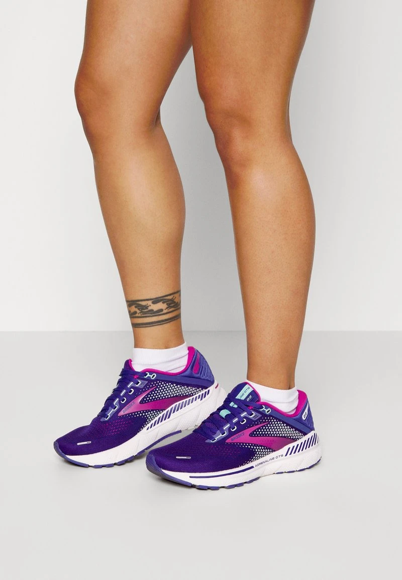 BROOKS ADRENALINE GTS 22 - Laufschuh Neutral - Navy/yucca/pink 5 BROOKS ADRENALINE GTS 22 - Laufschuh Neutral - Navy/yucca/pink – Bild 3