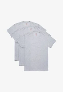 CREWNECK 3 PACK - Unterhemd/-shirt - Light Grey -Brooks Verkaufsgeschäft 1ea16db004784382aae7986349a2b249 1