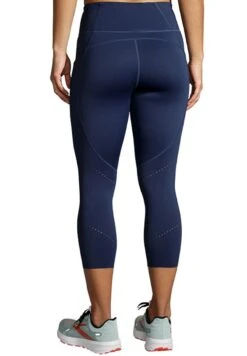 BROOKS METHOD 3/4 TIGHT - Tights - Navy -Brooks Verkaufsgeschäft 1f44a98cc1904de3ac413115d56dc819