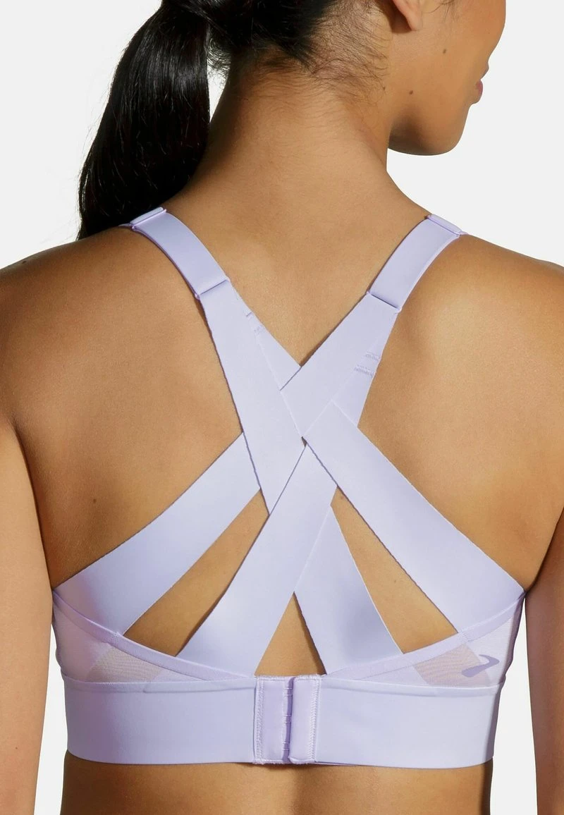 BROOKS DRIVE INTERLACE RUN BRA - Sport BH - Violet Dash 4 BROOKS DRIVE INTERLACE RUN BRA - Sport BH - Violet Dash – Bild 2