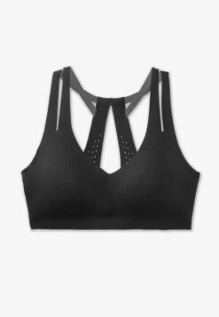 BROOKS Dare Strappy Run Bra - Sport-BH Mit Starker Stützkraft - Black -Brooks Verkaufsgeschäft 30e4fc600c864868bb1867829a4f8fe3