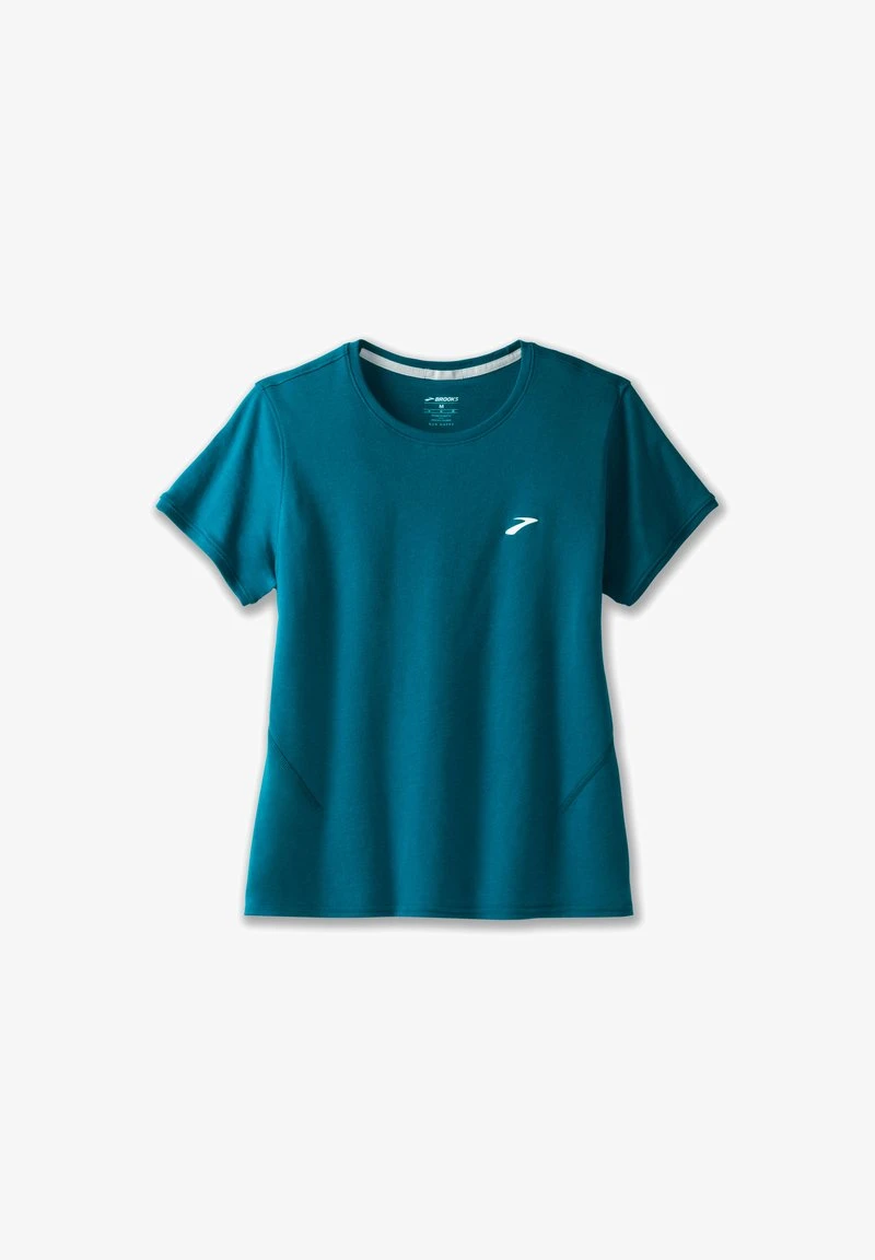 BROOKS DISTANCE SHORT SLEEVE 2.0 - T-Shirt Print - Ochre Run With Nature 6 BROOKS DISTANCE SHORT SLEEVE 2.0 - T-Shirt Print - Ochre Run With Nature – Bild 4