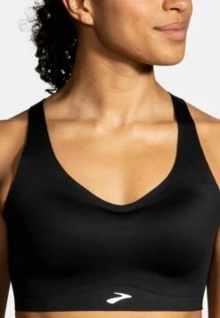 BROOKS DARE STRAPPY RUN BRA 2.0 - Sport BH - Black -Brooks Verkaufsgeschäft 32f5824936da4c7c9dae466875d6ac28 1