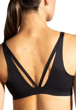 BROOKS Dare Strappy Run Bra - Sport-BH Mit Starker Stützkraft - Black -Brooks Verkaufsgeschäft 332bbf9a835345a0aedc01f91992a951