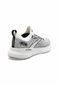 BROOKS GLYCERIN STEALTHFIT 20 - Laufschuh Stabilität - White Black Cream -Brooks Verkaufsgeschäft 39a6276aea804e24b5c01383e33cb213