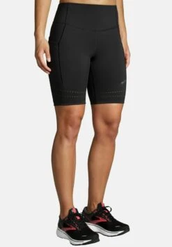 BROOKS METHOD 8" SHORT TIGHT - Kurze Sporthose - Black -Brooks Verkaufsgeschäft 3c4ad9d4d53a44aa8ca71d491ead0c60 2