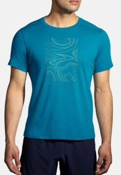 BROOKS DISTANCE SHORT SLEEVE 2.0 - T-Shirt Print - Pacific Br Trail Run 10 BROOKS DISTANCE SHORT SLEEVE 2.0 - T-Shirt Print - Pacific Br Trail Run -Brooks Verkaufsgeschäft 441915da4e9d4245a55f1cce886d8e98 1