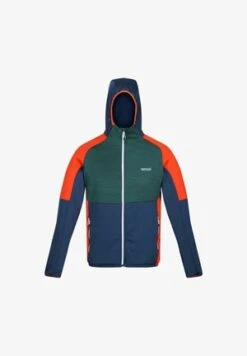 BROOKS CANOPY JACKET - Softshelljacke - Navy Spring Break Pebble -Brooks Verkaufsgeschäft 4427af186f90456eb302a428a19e7861