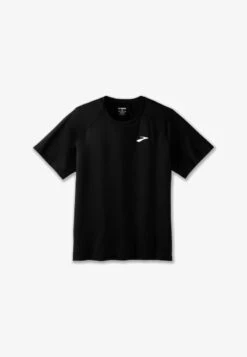 BROOKS ATMOSPHERE SHORT SLEEVE 2.0 - T-Shirt Basic - Spring Break Navy -Brooks Verkaufsgeschäft 446740dcfd78494f8b5a128276867a75 2