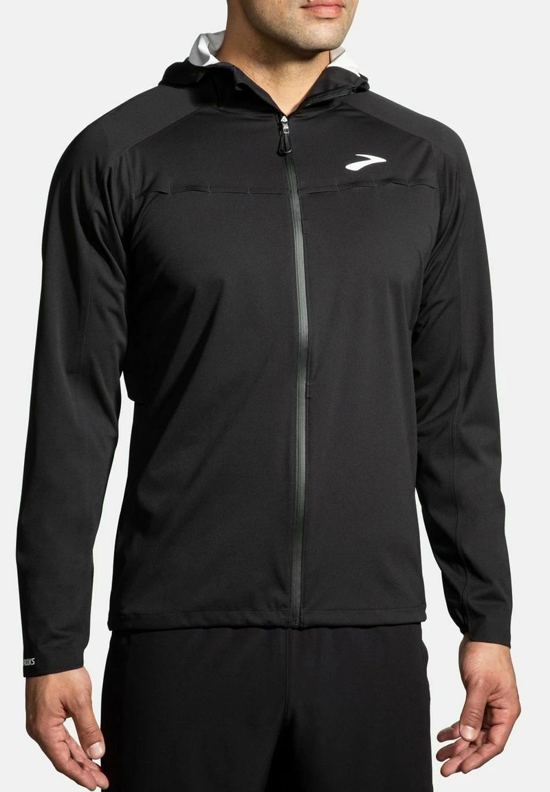 BROOKS HIGH POINT WATERPROOF JACKET - Regenjacke / Wasserabweisende Jacke - Black 5 BROOKS HIGH POINT WATERPROOF JACKET - Regenjacke / Wasserabweisende Jacke - Black – Bild 3