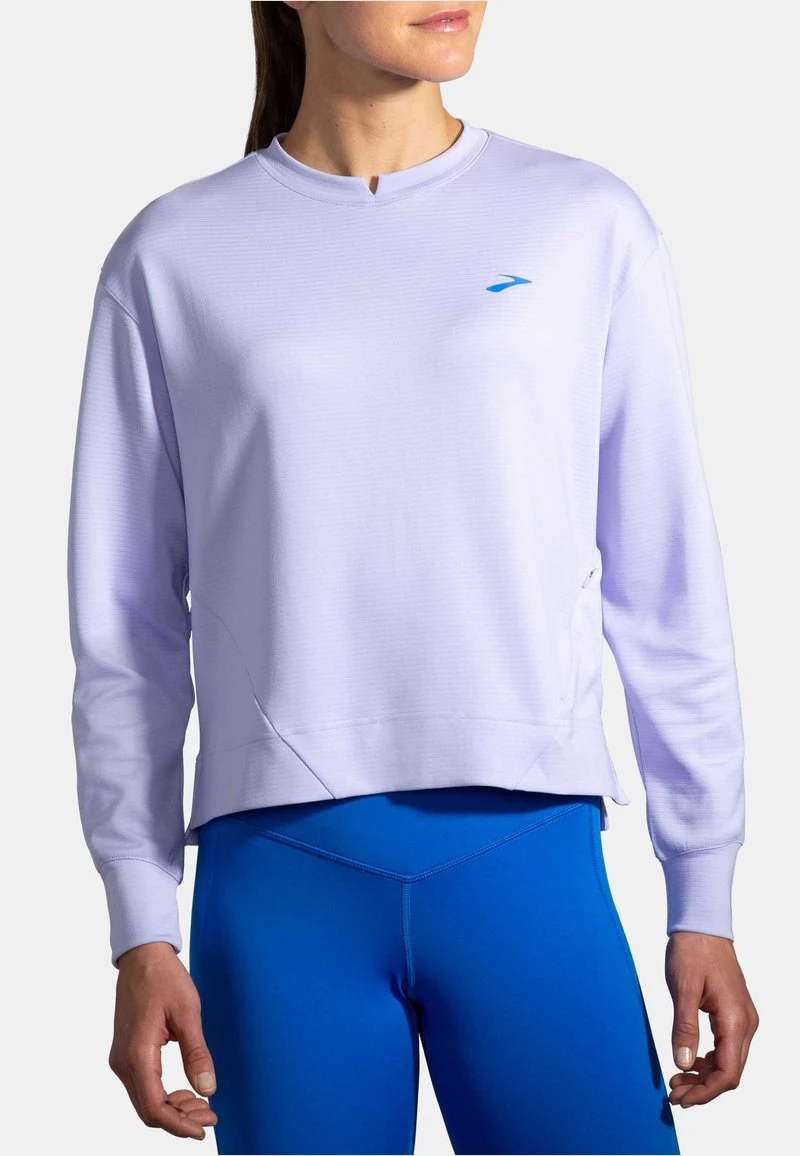 BROOKS RUN WITHIN SWEATSHIRT - Sweatshirt - Violet Dash 3 BROOKS RUN WITHIN SWEATSHIRT - Sweatshirt - Violet Dash