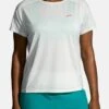 BROOKS SPRINT FREE SHORT SLEEVE 2.0 - T-Shirt Basic - Mint Mix -Brooks Verkaufsgeschäft 4b794ef6b15849e0aa2a5b22c903d0d0