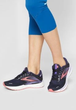 BROOKS ADRENALINE GTS 22 - Laufschuh Neutral - Black/purple/coral -Brooks Verkaufsgeschäft 5453b189a79f413d93619ab0ae64a3eb