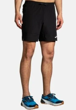 BROOKS SOURCE 9" SHORT TIGHT - Kurze Sporthose - Black -Brooks Verkaufsgeschäft 55e79c30bc4b42c292a5955ec8eabb8c 2