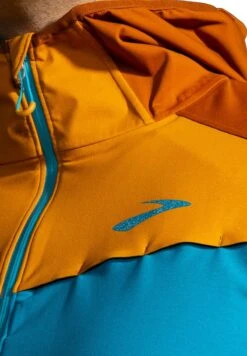 BROOKS HIGH POINT WATERPROOF JACKET - Regenjacke / Wasserabweisende Jacke - Pacific Hazelwood Ochre -Brooks Verkaufsgeschäft 57b82eda67744a60b1c8b40f0e8f4285
