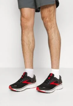 BROOKS GHOST 14 - Laufschuh Neutral - Black Red White