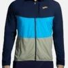 BROOKS CANOPY JACKET - Softshelljacke - Navy Spring Break Pebble -Brooks Verkaufsgeschäft 629d290ee45b458385bc1b7dbf3c2dc3