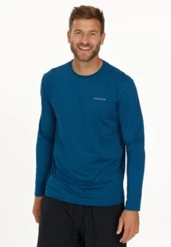 BROOKS DISTANCE LONG SLEEVE 2.0 - Langarmshirt - Htr Slate Blue Gradient Stripe -Brooks Verkaufsgeschäft 62b68c67642e4af4982db15159a30a9e