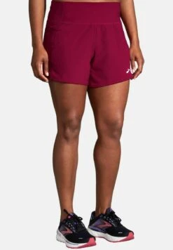 BROOKS CHASER 5" SHORT - Kurze Sporthose - Razzmatazz