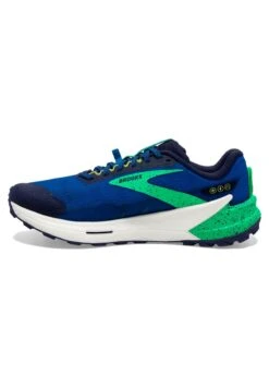 BROOKS CATAMOUNT 2 - Laufschuh Trail - Blue Surf The Web Green -Brooks Verkaufsgeschäft 6a201d8e063e4a88b4b52fac9c8aac42