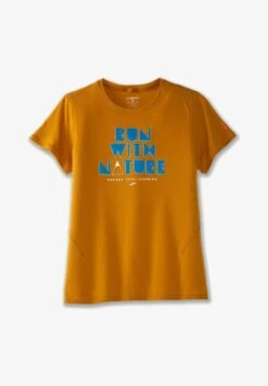 BROOKS DISTANCE SHORT SLEEVE 2.0 - T-Shirt Print - Htr Lagoon -Brooks Verkaufsgeschäft 70d44d12fd35419b988f15909dddad86 3