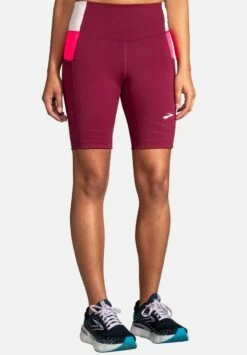 BROOKS METHOD 8" SHORT TIGHT - Kurze Sporthose - Razzmatazz Quartz Hyper Pink