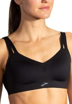 BROOKS Dare Strappy Run Bra - Sport-BH Mit Starker Stützkraft - Black -Brooks Verkaufsgeschäft 7da9f5d6b8d54bcba4619040d8485704