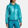 BROOKS ALL ALTITUDE JACKET - Softshelljacke - Lagoon -Brooks Verkaufsgeschäft 8afb3d68535649deb32ae3b029ec1b87