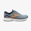 BROOKS GHOST 15 - Laufschuh Neutral - Flintstone Peacoat Orange Pop