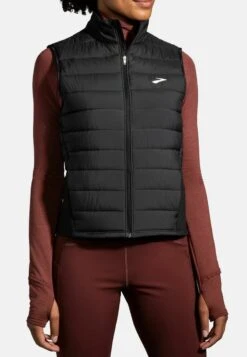 BROOKS Shield Hybrid Vest 2.0 - Weste - Run Raisin Copper -Brooks Verkaufsgeschäft 9382c62b05bd4fbfb7dcaa2a1879c125