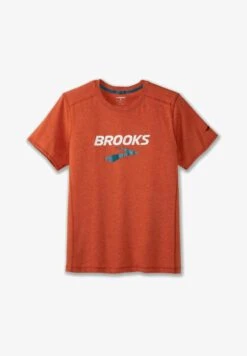 BROOKS DISTANCE SHORT SLEEVE 2.0 - T-Shirt Print - Spring Break Flying B -Brooks Verkaufsgeschäft 9abf0bb93d0940c2bd62096d3809f960 4