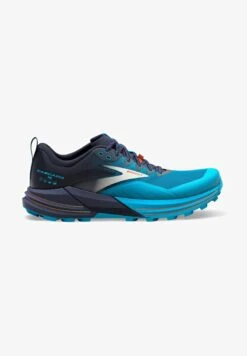 BROOKS CASCADIA 16 - Laufschuh Trail - Peacoat Atomic Blue Rooibos