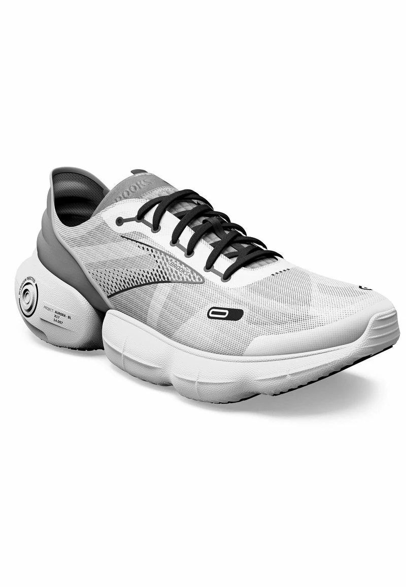 BROOKS AURORA-BL - Laufschuh Neutral - White Alloy Black 4 BROOKS AURORA-BL - Laufschuh Neutral - White Alloy Black – Bild 2