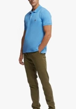 SHORT SLEEVES SUPIMA - Poloshirt - Intense Light Blue -Brooks Verkaufsgeschäft 9c27e79b9c6b4169a00a66eddc1c5ea6
