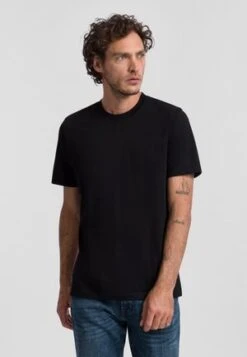 MAKÒ - T-Shirt Basic - Black -Brooks Verkaufsgeschäft 9f9925c380da44df9ca9f88aa3b704e0