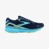 BROOKS GHOST 15 - Laufschuh Neutral - Navy Blue Green