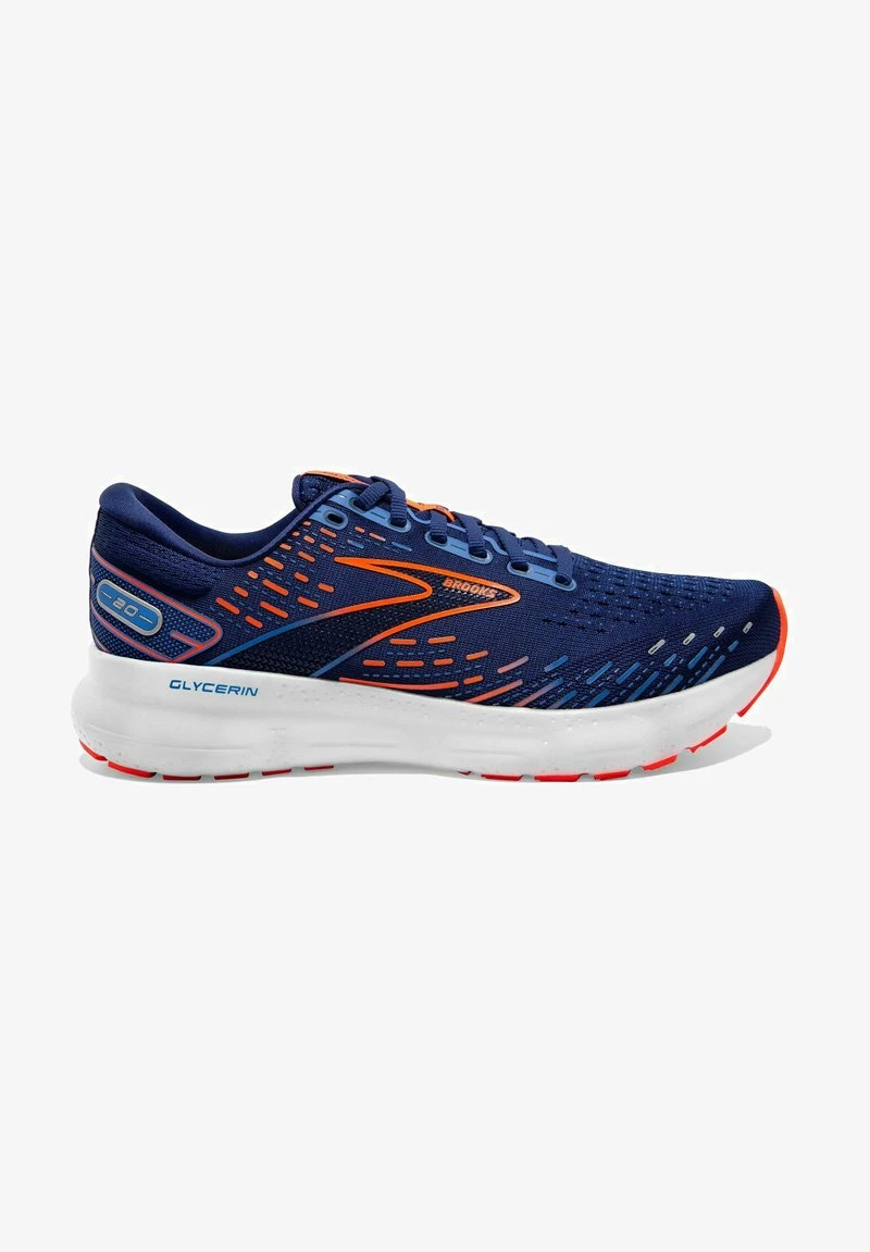 BROOKS GLYCERIN 20 - Laufschuh Neutral - Blue Nightlife White 8 BROOKS GLYCERIN 20 - Laufschuh Neutral - Blue Nightlife White – Bild 6