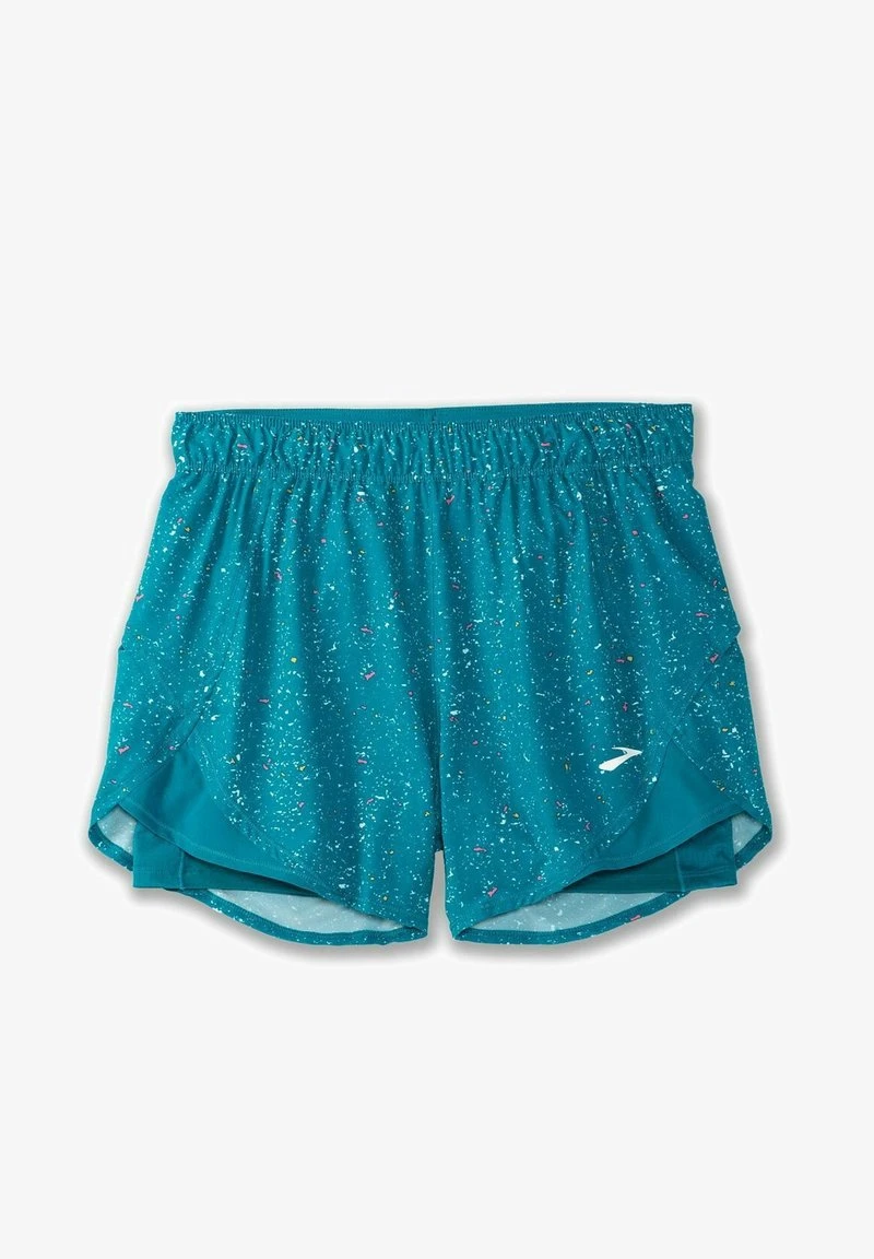 BROOKS CHASER 5" 2-IN-1 - Kurze Sporthose - Lagoon Speckle Print Lagoon 4 BROOKS CHASER 5" 2-IN-1 - Kurze Sporthose - Lagoon Speckle Print Lagoon – Bild 2