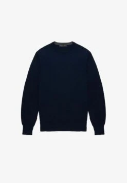 MERINO - Strickpullover - Blue Med -Brooks Verkaufsgeschäft a796e5cee78640df86f634dae2acd6a2 1