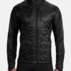 BROOKS Shield Hybrid Jacket 2.0 - Fleecejacke - Black -Brooks Verkaufsgeschäft ac2d7f67081940f29a229d791f2c3ca8
