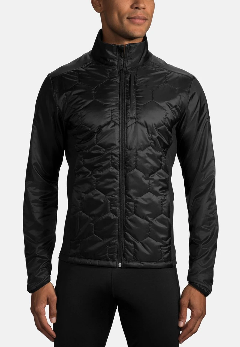 BROOKS Shield Hybrid Jacket 2.0 - Fleecejacke - Black 3 BROOKS Shield Hybrid Jacket 2.0 - Fleecejacke - Black