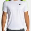 BROOKS RUN VISIBLE SHORT SLEEVE - T-Shirt Print - White Asphalt Nightlife -Brooks Verkaufsgeschäft b06bedf1af4444fa947c3dad130585ab 1